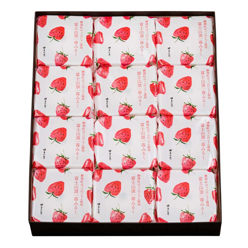 富士山頂(苺みるく) 12個入