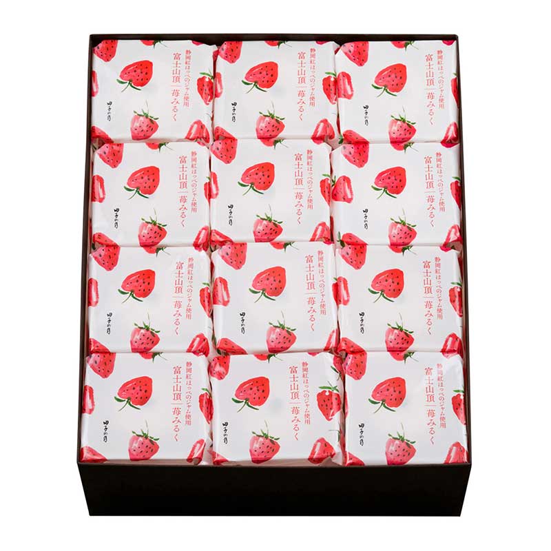 富士山頂(苺みるく) 24個入