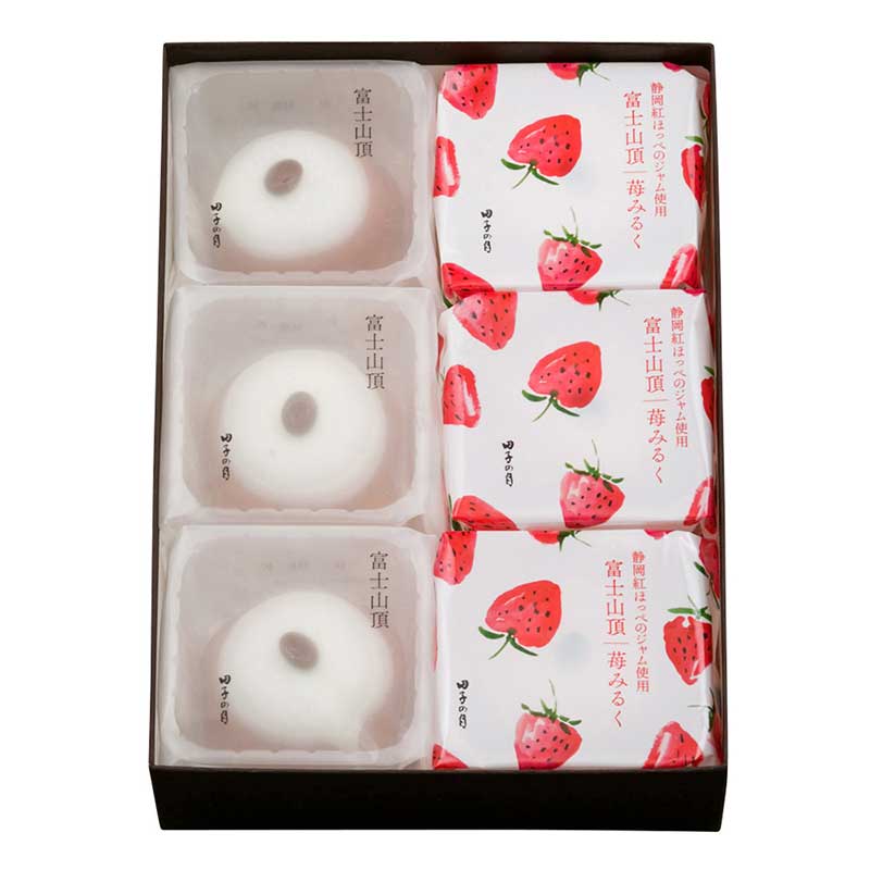 富士山頂(苺みるく)＆富士山頂 6個入