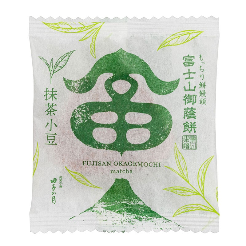 富士山御蔭餅(抹茶小豆)