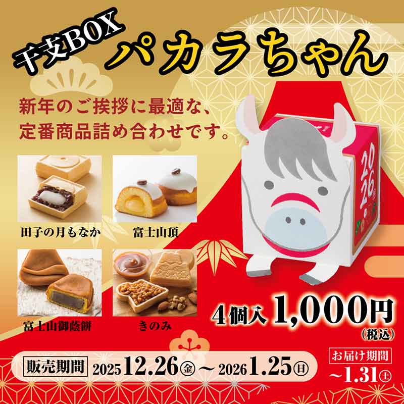 干支BOX パカラちゃん