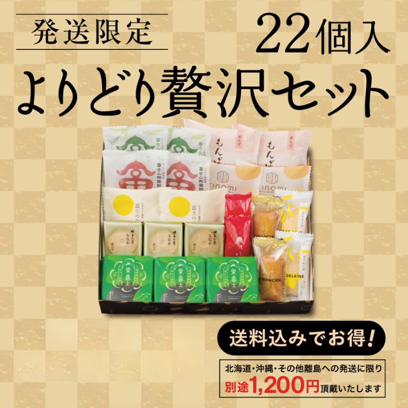 ●よりどり贅沢セット 22個入【送料込み】