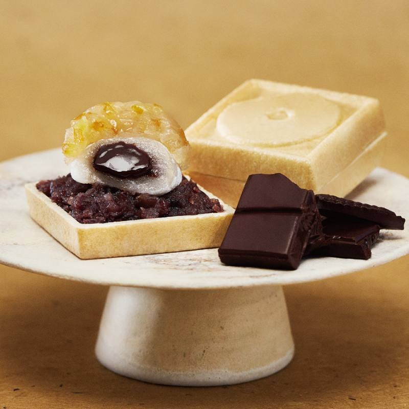 もふこページ 富士山暦もなか(2月限定：チョコオレンジ) 12個入【送料込み】 | 常温