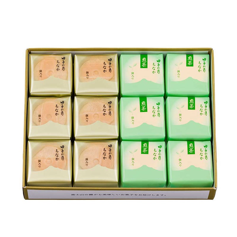 煎茶もなかセット 12個入【送料込み】