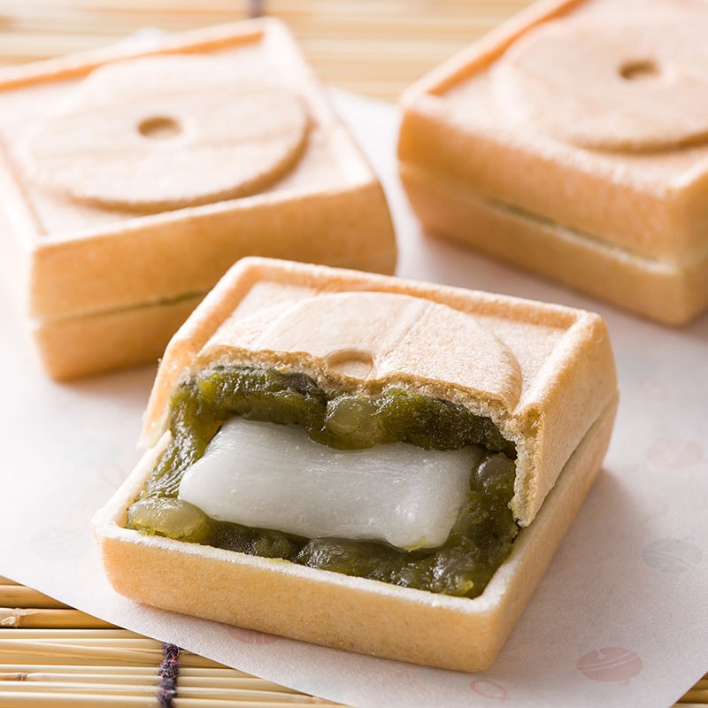 煎茶もなかセット 12個入【送料込み】