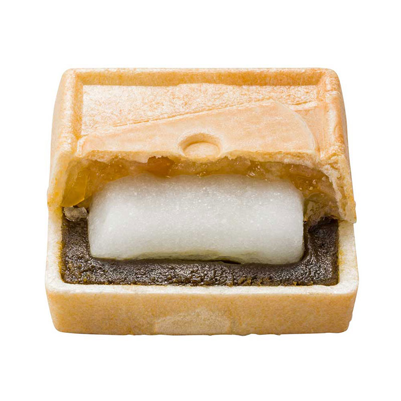 富士山暦もなか(8月限定：ほうじ茶檸檬) 12個入【送料込み】