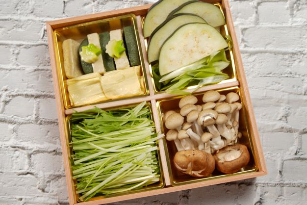 鱧しゃぶセット(2人前・鱧寿司付き)