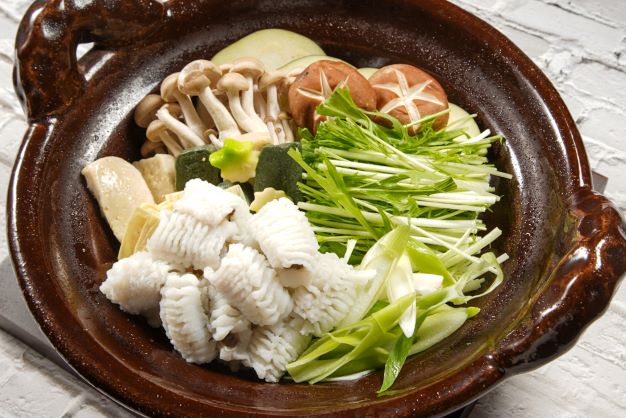 鱧しゃぶセット(2人前・鱧寿司付き)