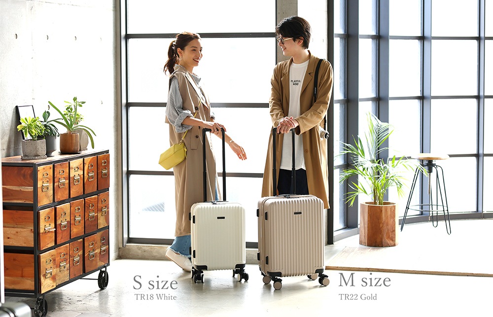 ★在庫一掃 SALE★ BRIGHTECH ブライテック スーツケース 機内持ち込み/ Sサイズ/Mサイズ ワンタッチ交換サイレントサスペンションキャスター