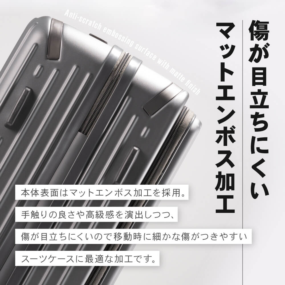 BRIGHTECH ブライテック スーツケース 機内持ち込み キャリーケース Sサイズ フロントオープン TSAロック ビジネス 出張 旅行 １年保証 軽量 ダブルキャスター BRO-18TF キャリーバッグ