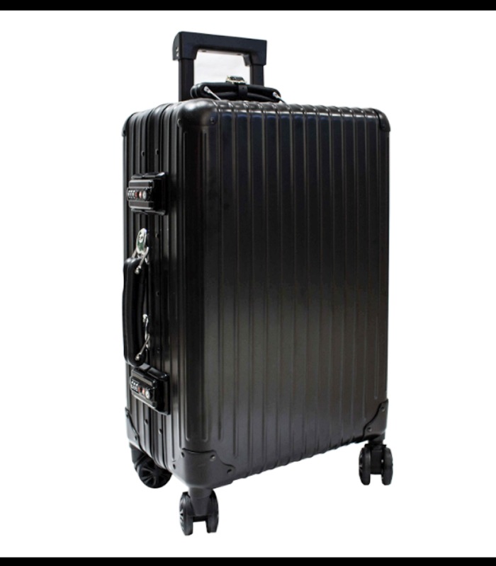 BRIGHTECH ブライテック アルミボディースーツケース キャリーバッグ Ｓサイズ 機内持ち込み可 35L 送料無料 １年保証 TSAロック 4輪 大型 ダブルキャスター