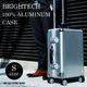 BRIGHTECH ブライテック アルミボディースーツケース キャリーバッグ Ｓサイズ 機内持ち込み可 35L 送料無料 １年保証 TSAロック 4輪 大型 ダブルキャスター