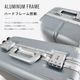 最新モデル BRIGHTECH ブライテック アルミフレーム搭載 スーツケース NAR シリーズ S-ＬLサイズ キャリーケース 感動静音キャスター TSAロック ビジネス 出張 旅行 １年保証 軽量