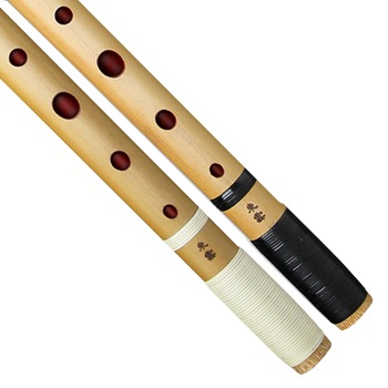 篠笛　二本調子　ドレミ調 東雲麗 篠笛 ドレミ調 7穴 2本調子 彫込 籐両巻 | 篠笛,東雲 通販なら