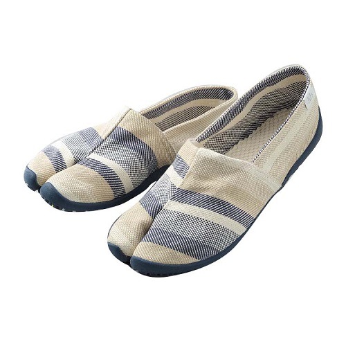 足袋型コンフォートシューズ たびりら 海 umi0