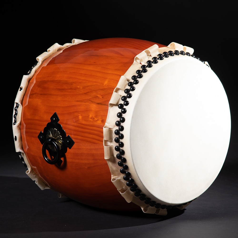 長胴太鼓 1尺3寸（鼓面:39cm） 集成胴 片面消音太鼓(特許出願中)   ミュー太1
