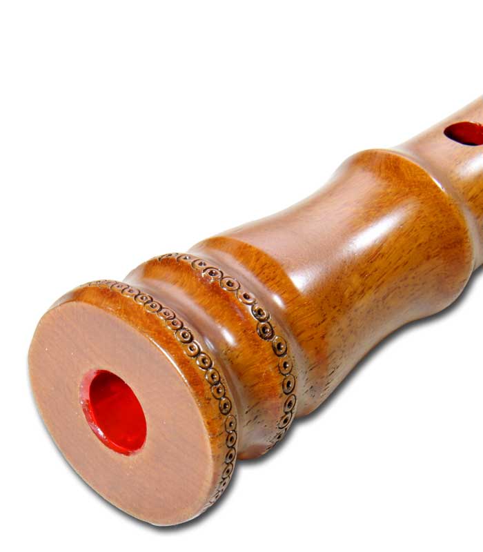 蝴蝶宝 尺八 琴古流 紫檀 曲管 節あり 継ぎ手あり 1尺6寸 1尺8寸