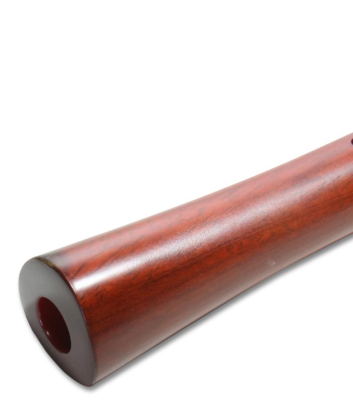 みさと尺八 紅紫檀 直管 節無し 1尺3寸 1尺4寸 （1109） | 邦楽器,尺八
