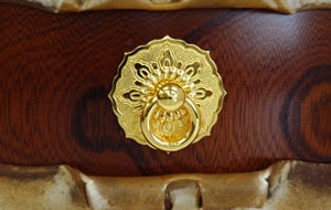 平胴太鼓 平太鼓 極上品 1尺(鼓面:30.0cm)  欅（ケヤキ） くりぬき胴0