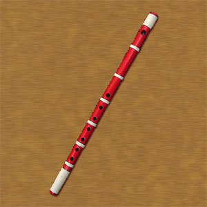 獅子田竹渓 篠笛 お囃子用 お祭り用 6穴・7穴 3本調子 塗 籐半重