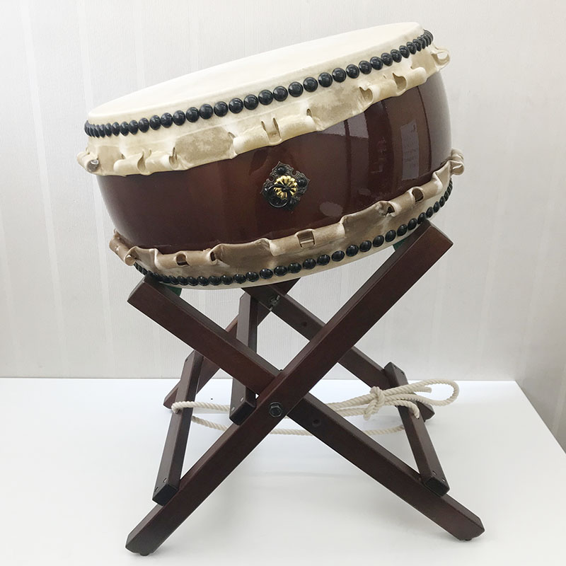 平胴太鼓 平太鼓 1尺6寸（鼓面:48cm） +X台0
