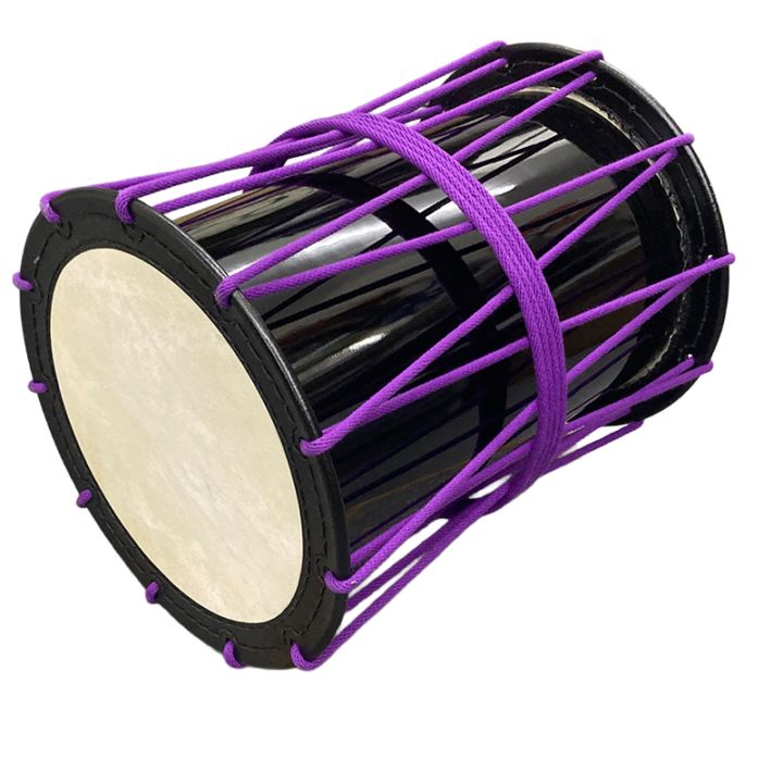 桶胴太鼓 桶胴太鼓7寸5分（革面直径22,5cm） 和太鼓・獅子舞用・牛革・バチ付