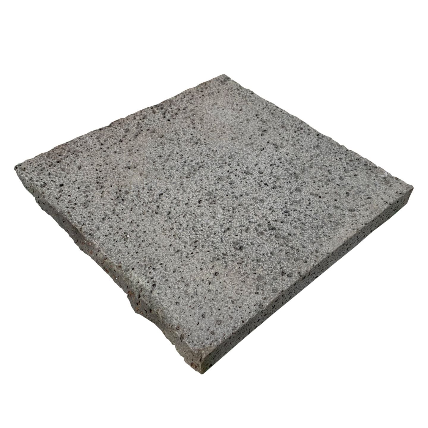 敷石 溶岩ビシャン3辺割肌 600×600×40mm