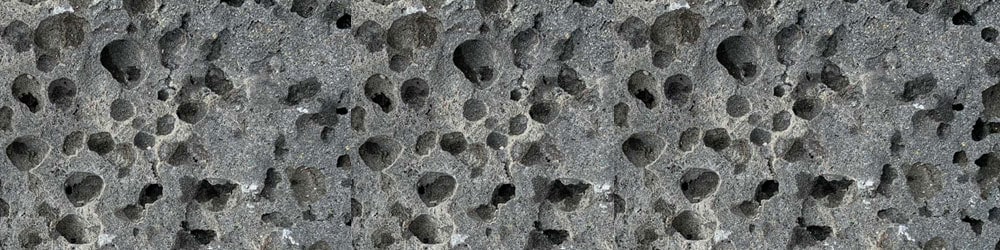 方形石 溶岩 割肌 ボーダー 100×400×t20 3kg