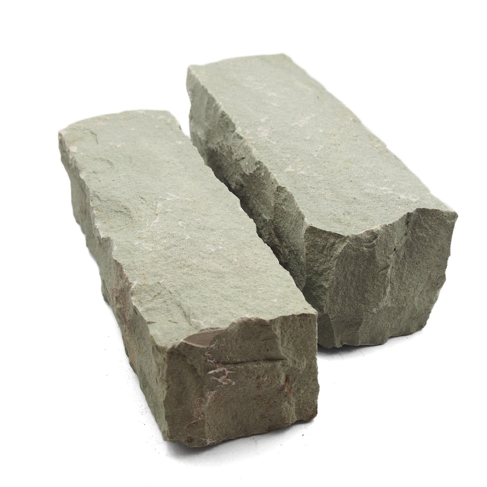 ピンコロ グリーン砂岩 3丁 90×90×290mm 中国