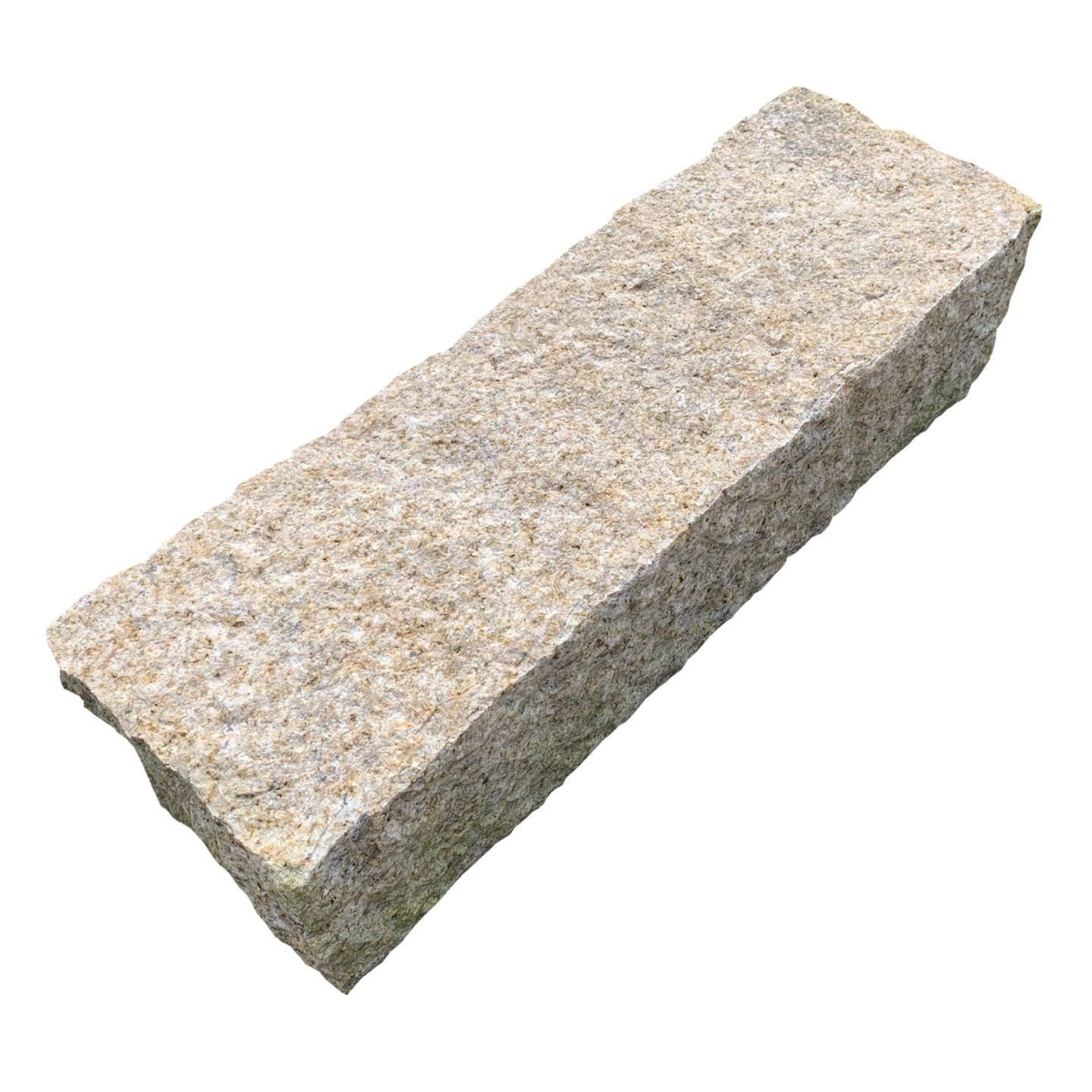 蹴上がり石 錆御影 2面ノミキリ 他割肌 180×150×600mm 中国