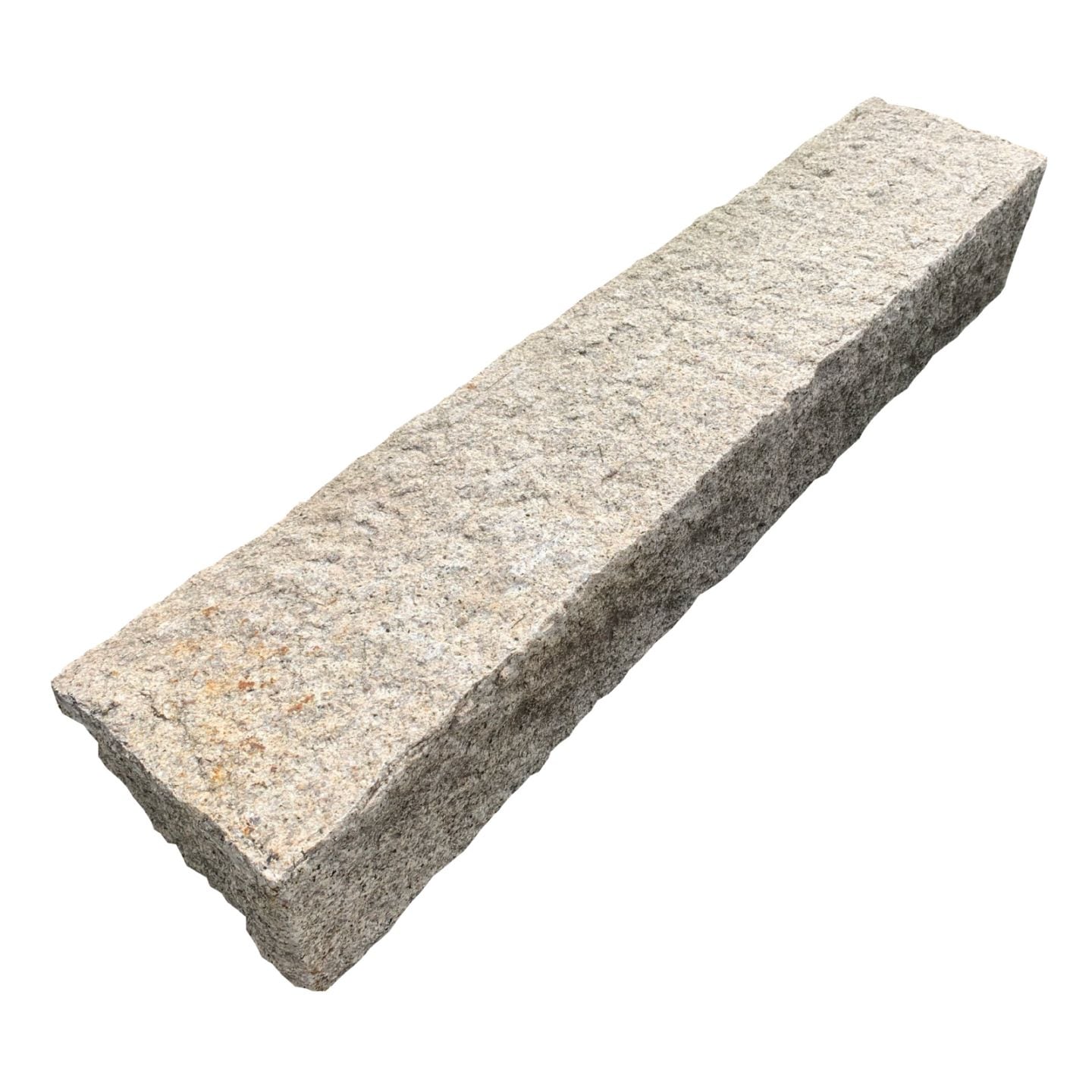 蹴上がり石 錆御影 2面ノミキリ 他割肌 180×150×900mm 中国