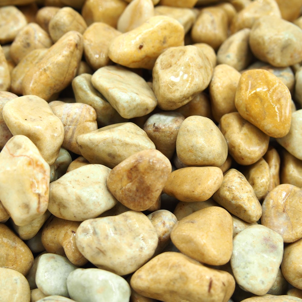 レモンイエロータンブル10-15mm 20kg