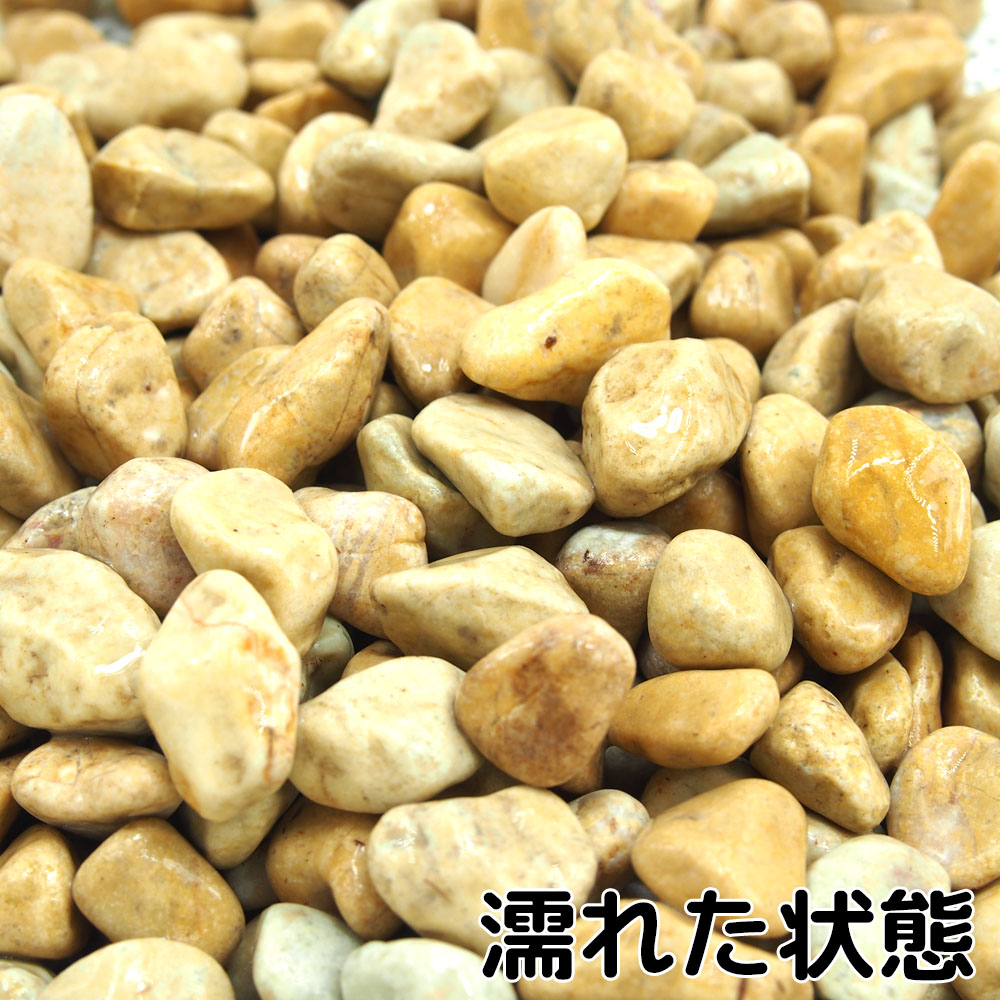 レモンイエロータンブル10-15mm 20kg