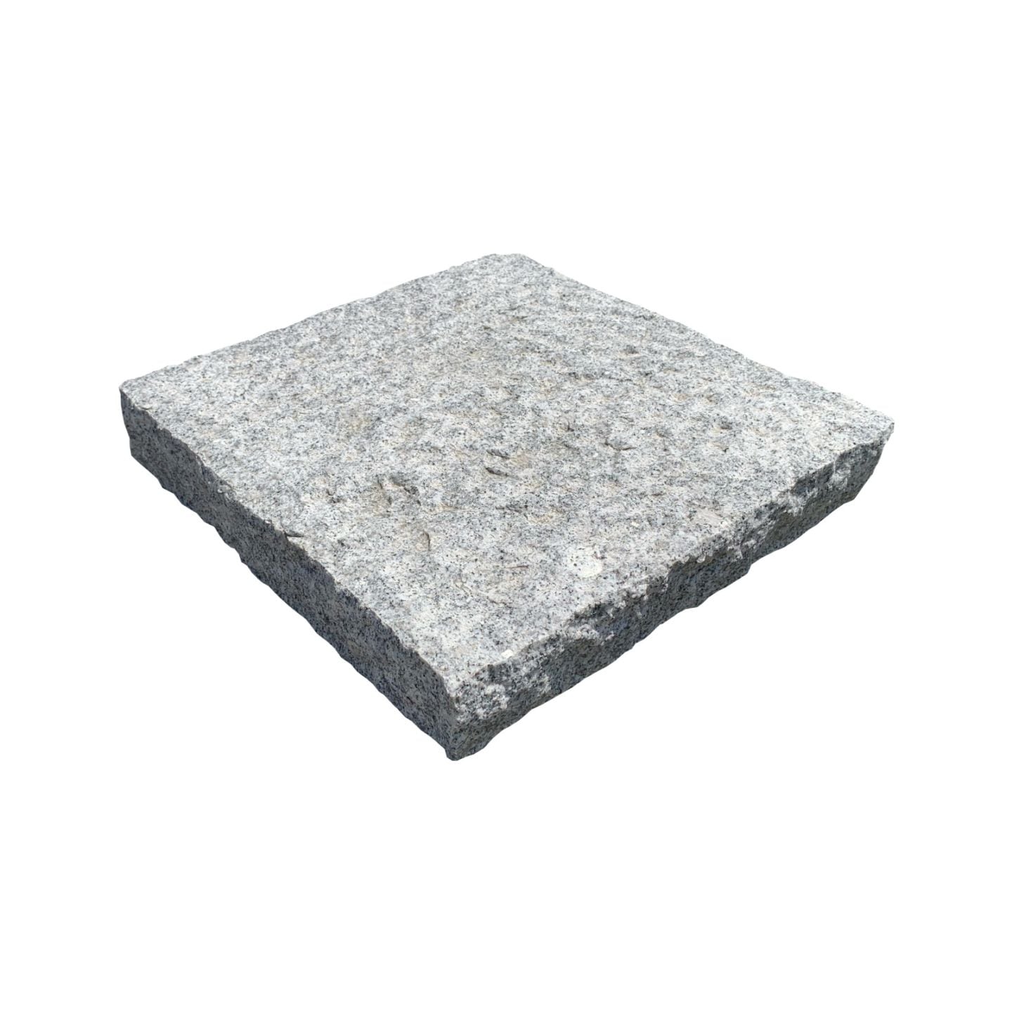 敷石 白御影 5面ノミキリ 300×300×50mm 中国  