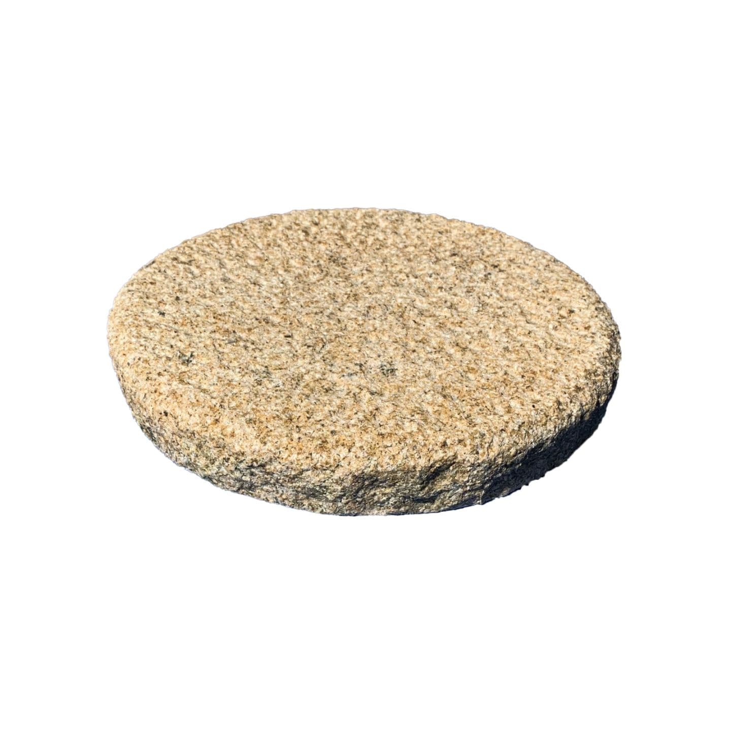 飛石 円形 錆御影 ノミキリ φ300×60mm 中国