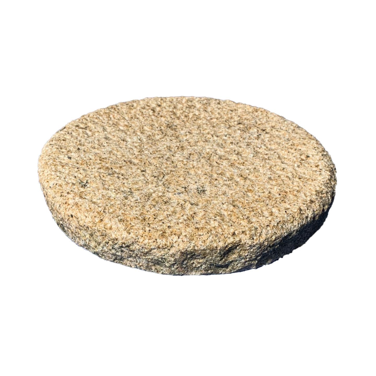 飛石 円形 錆御影 ノミキリ φ350×50mm 中国