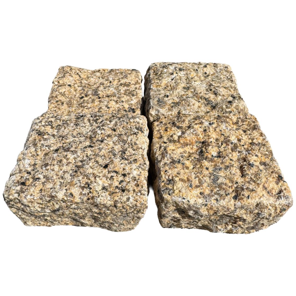 ピンコロ 錆御影 半丁 90×90×45mm ベトナム