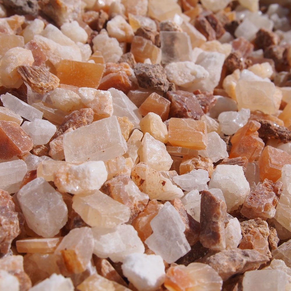 クォーツブラウンラフ 3分 9-12mm 10kg