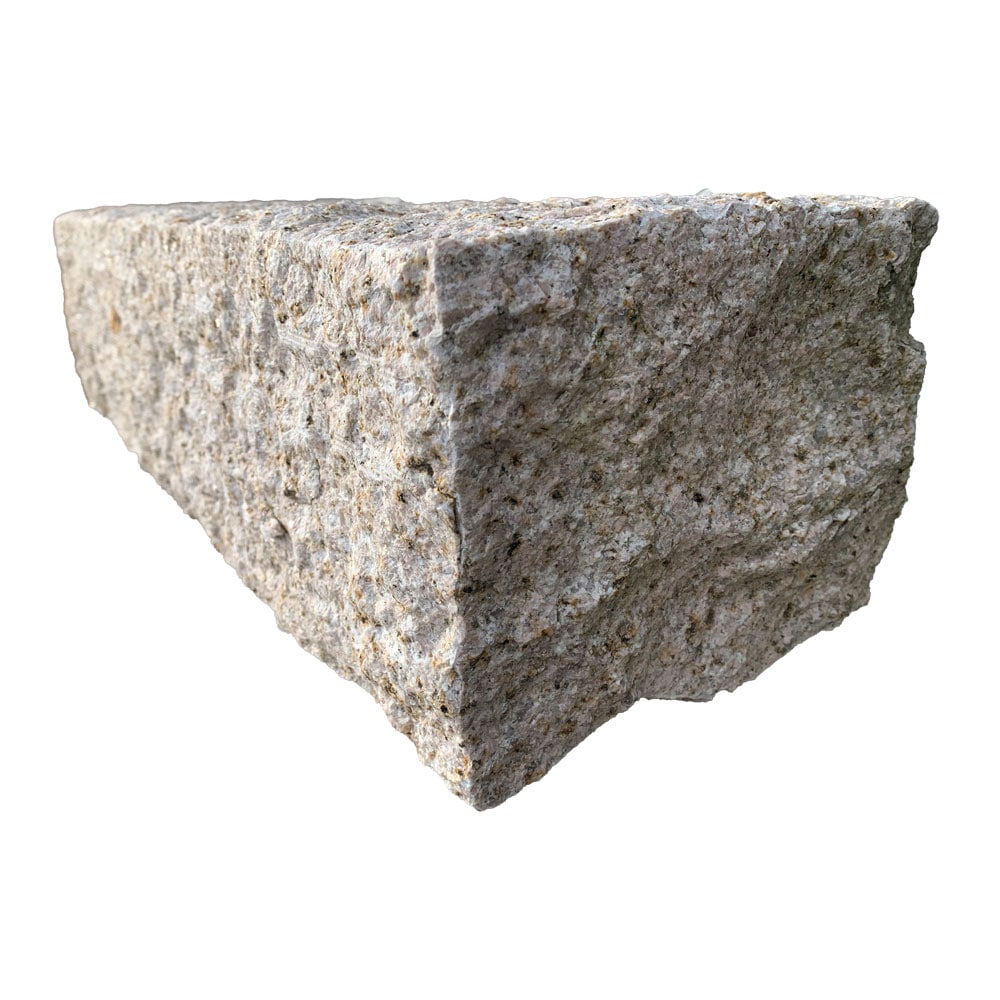 蹴上がり石 錆御影 2面ノミキリ 他割肌 180×150×900mm 中国