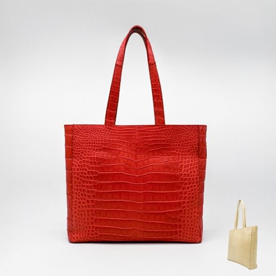 クロコダイル　ゴールド　金具　ロック　ワンハンドル　ハンドバッグ 高級クロコダイルバッグの通販なら│LEATHER JEWELS Online Shop