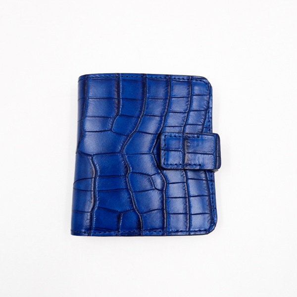 定6.6万 レザージュエルズ クロコ型押し フラワーモチーフ ハンドバッグ 黒 Y004【新品】レザージュエルズ 本革 クロコダイル 2way 最高級モデルT