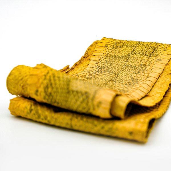 【セット販売】パイソン革＆ラウンドファスナーウォレット(ナチュラルパール) セット