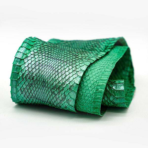 【セット販売】パイソン革＆ラウンドファスナーウォレット(ナチュラルパール) セット