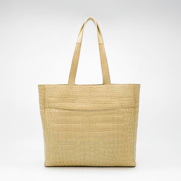 クロコダイルスクエアトートバッグ