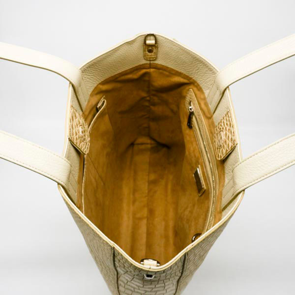 クロコダイルスクエアトートバッグ