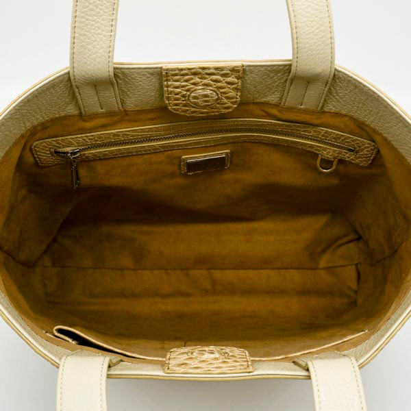 クロコダイルスクエアトートバッグ