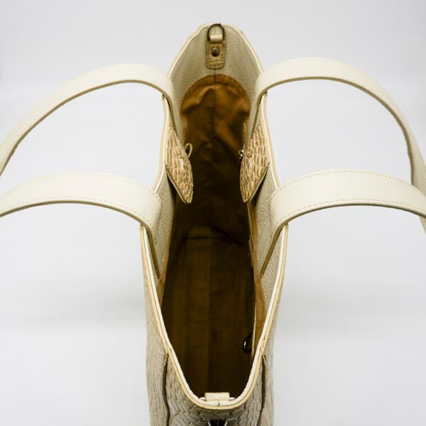 クロコダイルスクエアトートバッグ