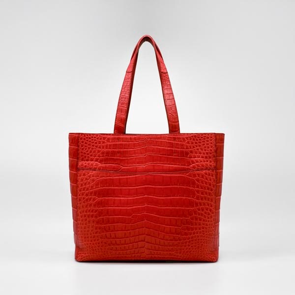 クロコダイルスクエアトートバッグ