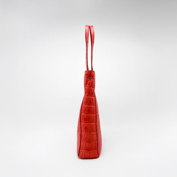 クロコダイルスクエアトートバッグ