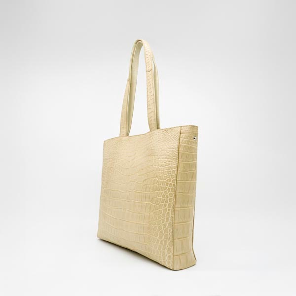 クロコダイルスクエアトートバッグ